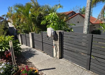 Colorbond slat fencing Woodridge