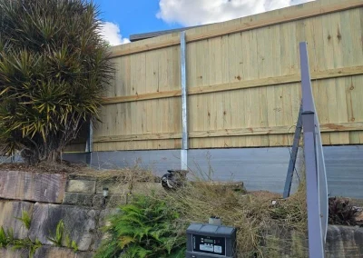 Kingston fence and retaining wall