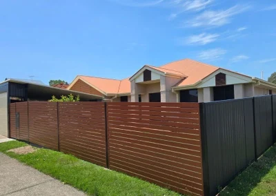 slat fencing Logan Central