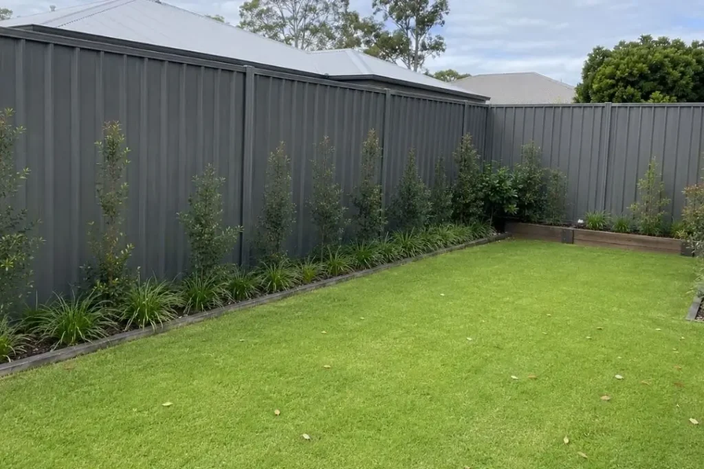 Woodgrey Colorbond fence